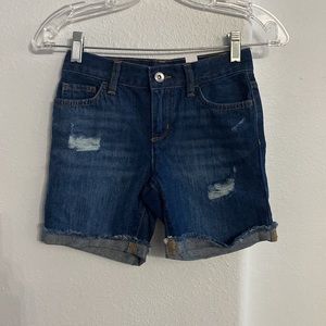 The Children's Place Jean Girl Shorts Size 8 NWT